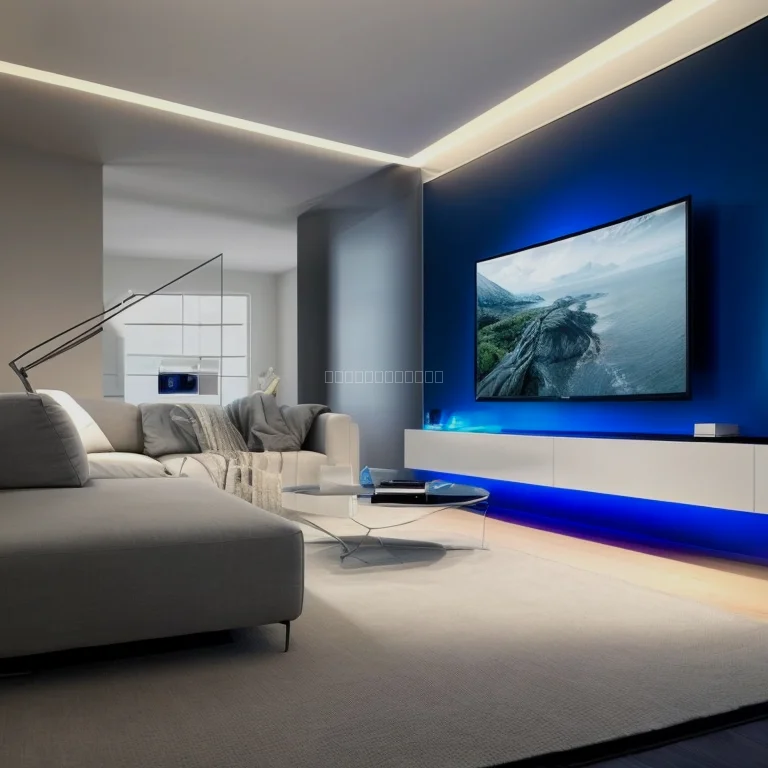 Kazanori AIテレビのリビング設置イメージ